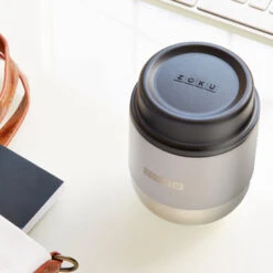 Zoku Contenant à Aliments En Acier Inoxydable 10 Oz -Fillettes & Fiston Soldes zoku contenant a aliments en acier inoxydable 10 o 2